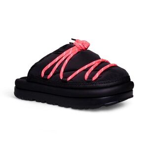 UGG Spaceslider Tech Slide Black Slippers‎